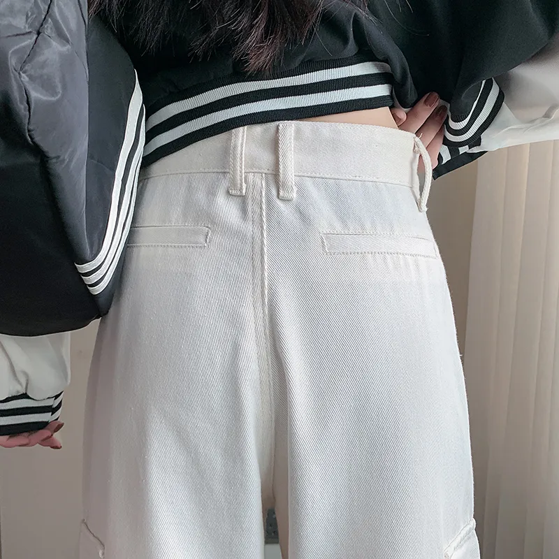 Wide-Leg High-Rise Multi-Pocket Jeans — Product details 6