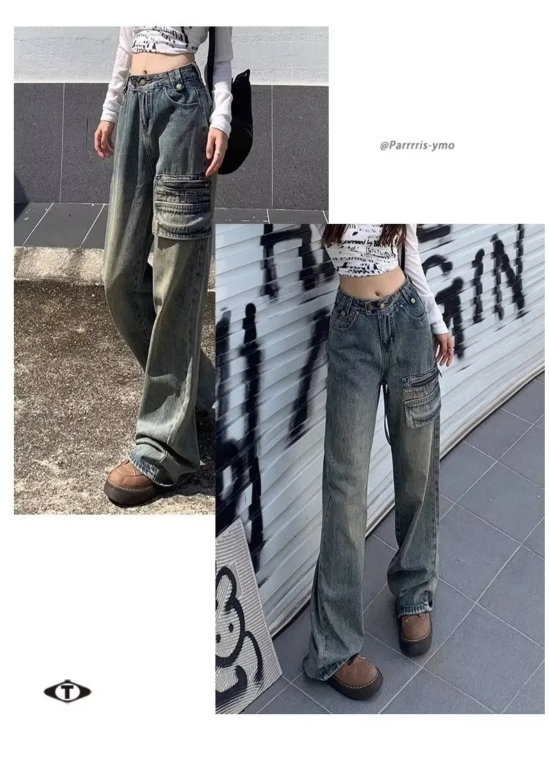 Flared Multi-Pocket Cargo Pants — Product details 10