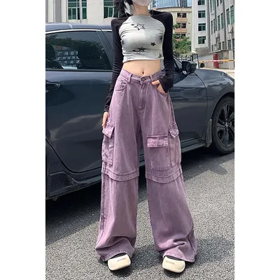 Pantalón Cargo multibolsillo para mujer — view 6