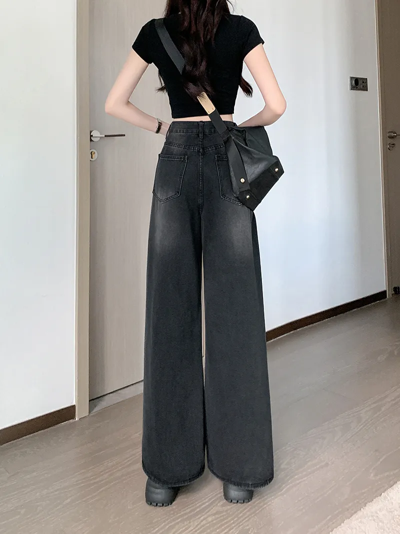 Straight High-Rise Ripped Jeans — Product details 19