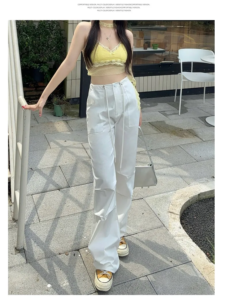 Pantalón Cargo multibolsillo para mujer — Detalles del producto 11