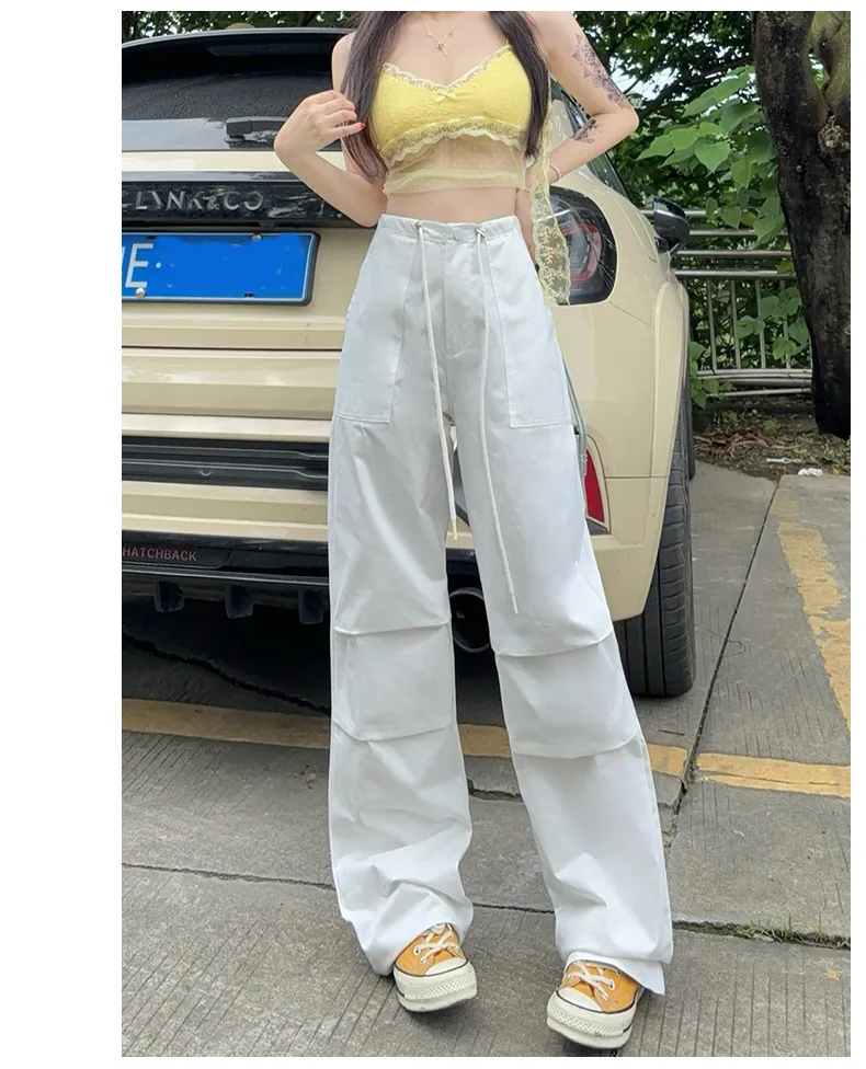 Pantalón Cargo multibolsillo para mujer — Detalles del producto 15