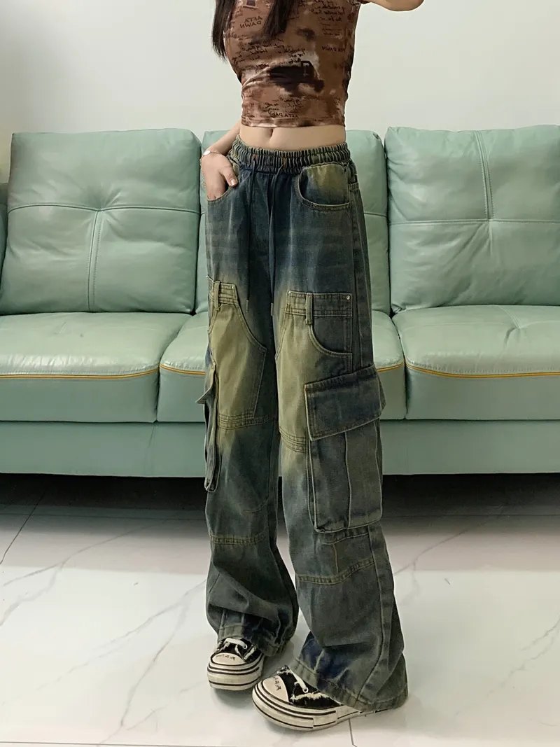 Jeans multibolsillo para mujer — Detalles del producto 10