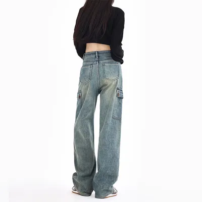 Jeans multibolsillo para mujer — view 4