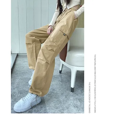 Wide-Leg High-Rise Multi-Pocket Jeans — view 6