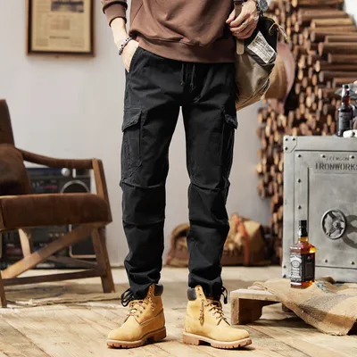 Pantalón Cargo corte jogger, multibolsillo para mujer — view 4