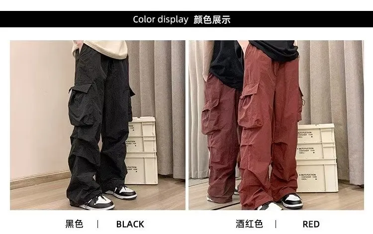 Pantalón Cargo multibolsillo para hombre — Detalles del producto 4