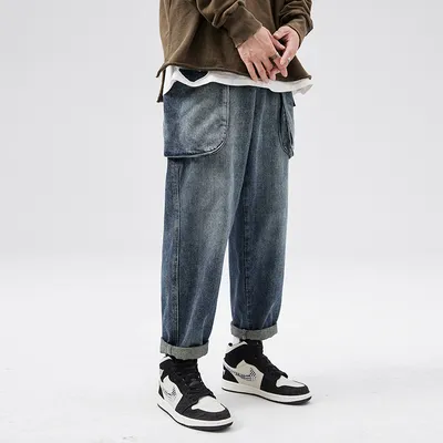 Harem Multi-Pocket Cargo Pants — view 3