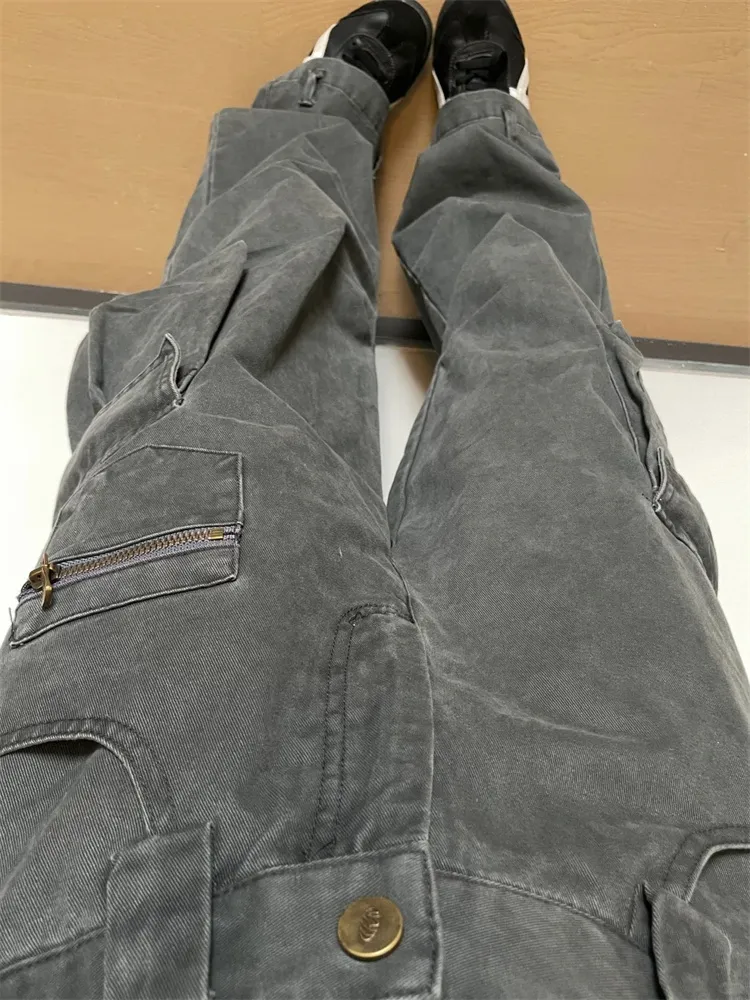 Pantalón Cargo multibolsillo para mujer — Detalles del producto 6