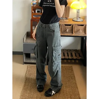 Pantalón Cargo multibolsillo para mujer — view 6