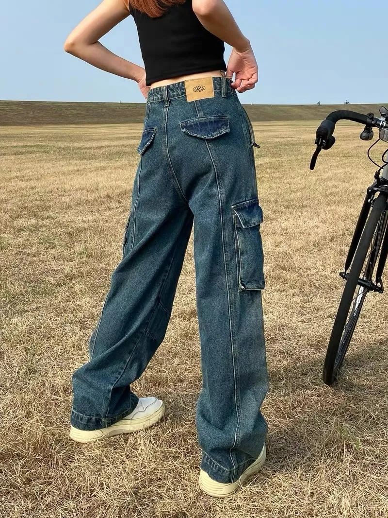 Vintage Wash Multi-Pocket Cargo Pants — Product details 4