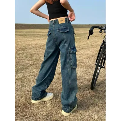 Vintage Wash Multi-Pocket Cargo Pants — LX-CG-040
