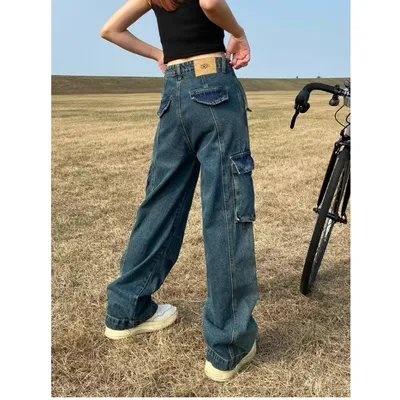 Vintage Wash Multi-Pocket Cargo Pants — view 5