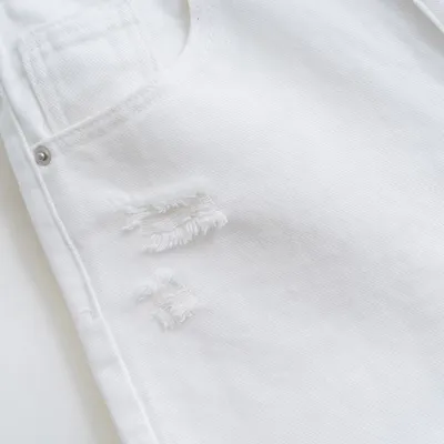 Jeans con rasguños para mujer — view 6