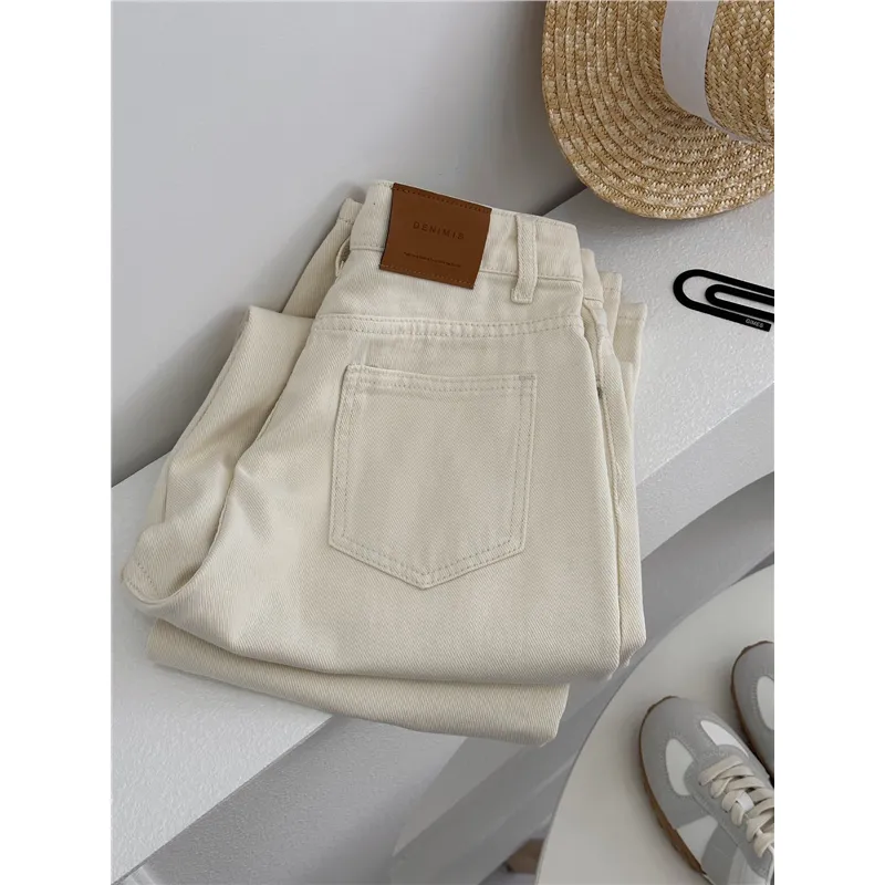 Jeans de corte recto para mujer — Detalles del producto 5