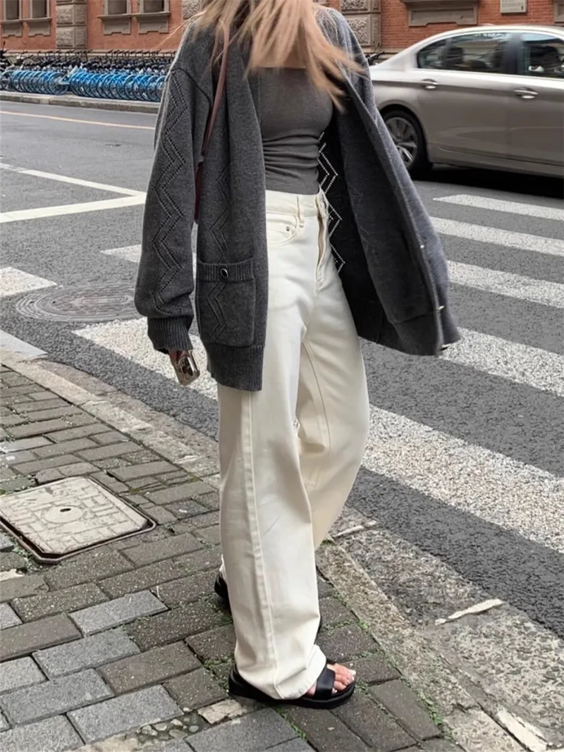 Jeans de corte recto para mujer — Detalles del producto 18