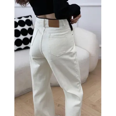 Jeans de corte recto para mujer — view 8