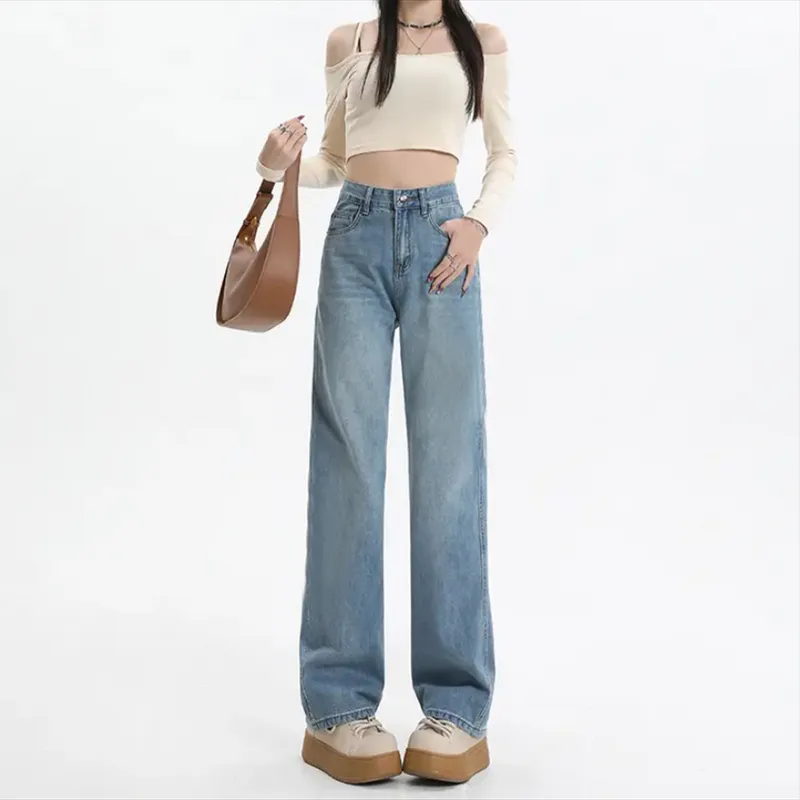 Wide-Leg High-Rise Jeans — view 1