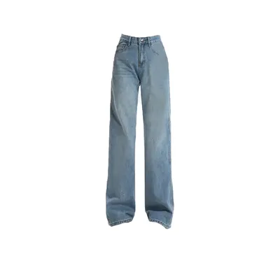 Wide-Leg High-Rise Jeans — view 6