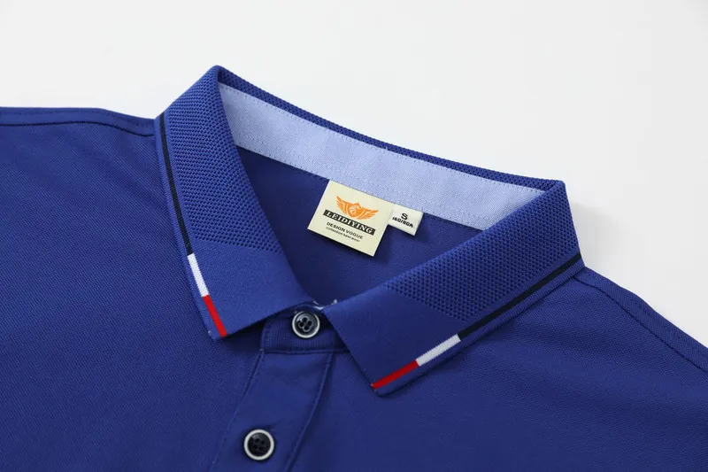 Camisa Polo de tela fresca unisex — Detalles del producto 1