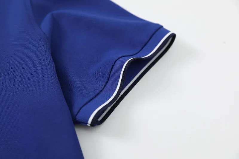 Camisa Polo de tela fresca unisex — Detalles del producto 3