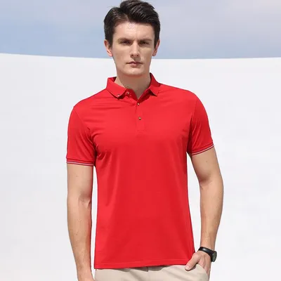 Unisex Cooling Fabric Polo Shirt — view 5