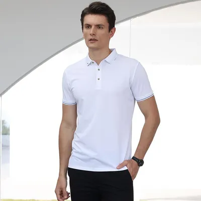 Unisex Cooling Fabric Polo Shirt — view 7