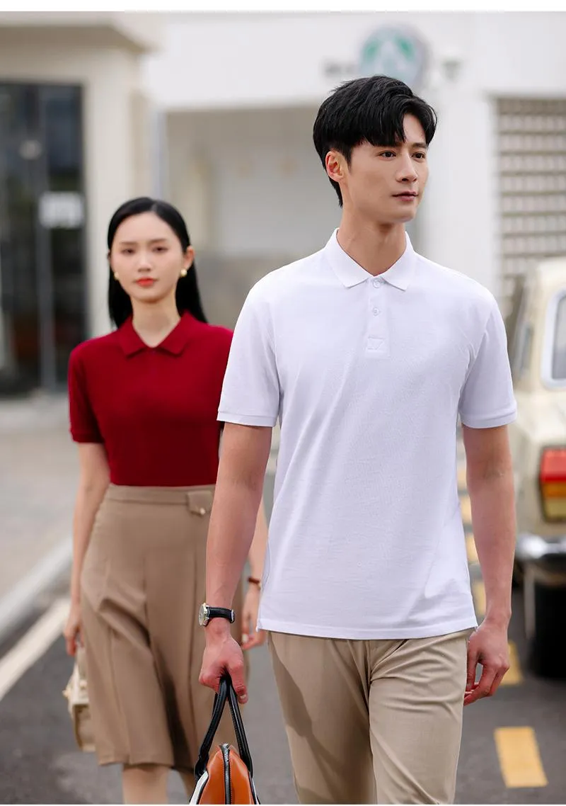 Camisa Polo de algodón unisex — Detalles del producto 7