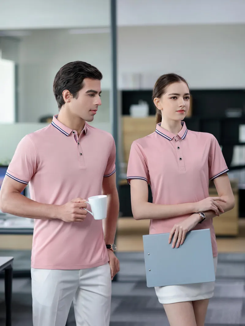 Camisa Polo de Tencel unisex — Detalles del producto 3