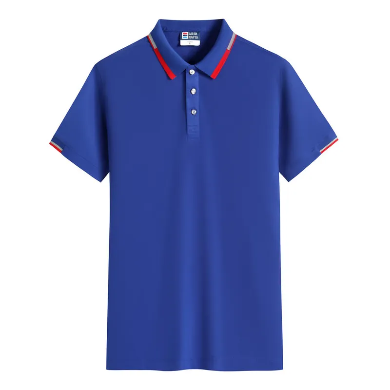 Unisex Reflective Trim Polo Shirt — Product details 17