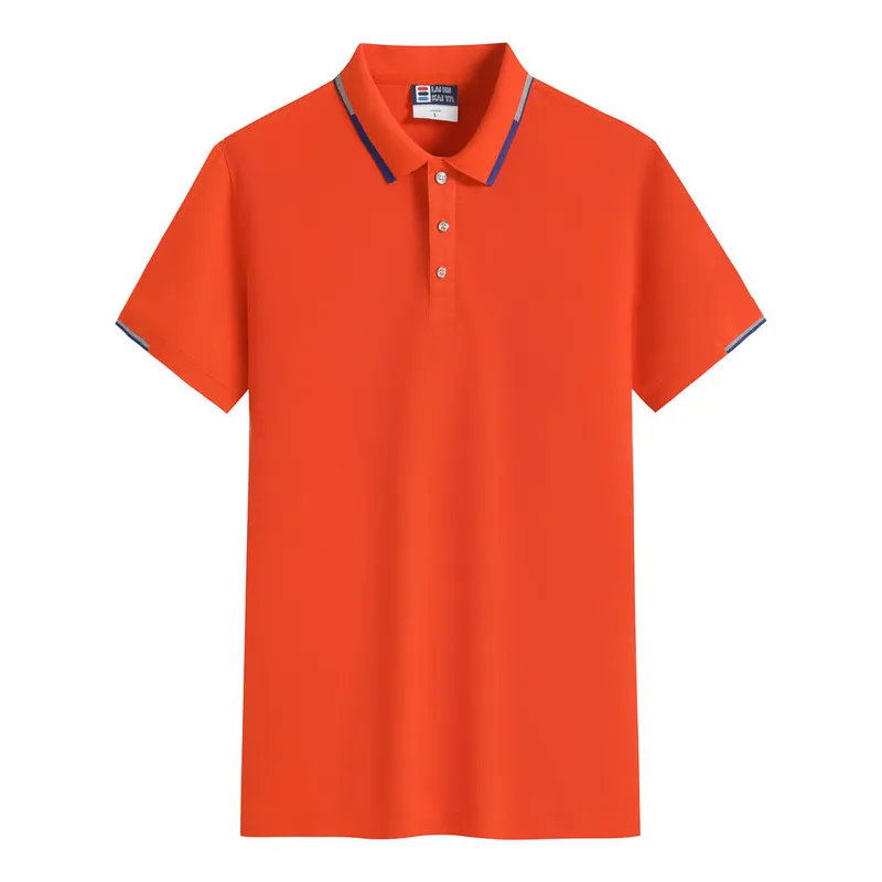 Unisex Reflective Trim Polo Shirt — Product details 21