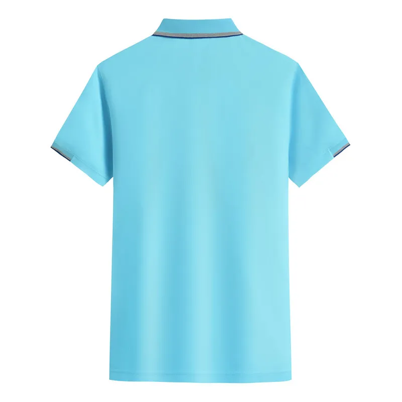 Unisex Reflective Trim Polo Shirt — Product details 24