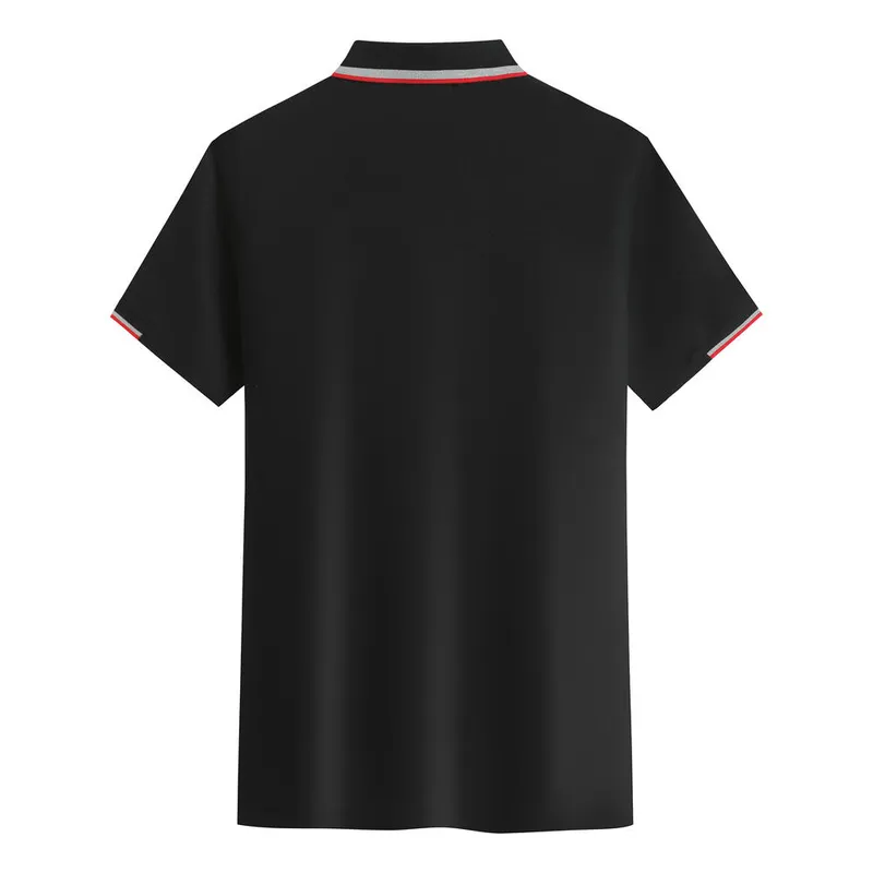 Unisex Reflective Trim Polo Shirt — Product details 30