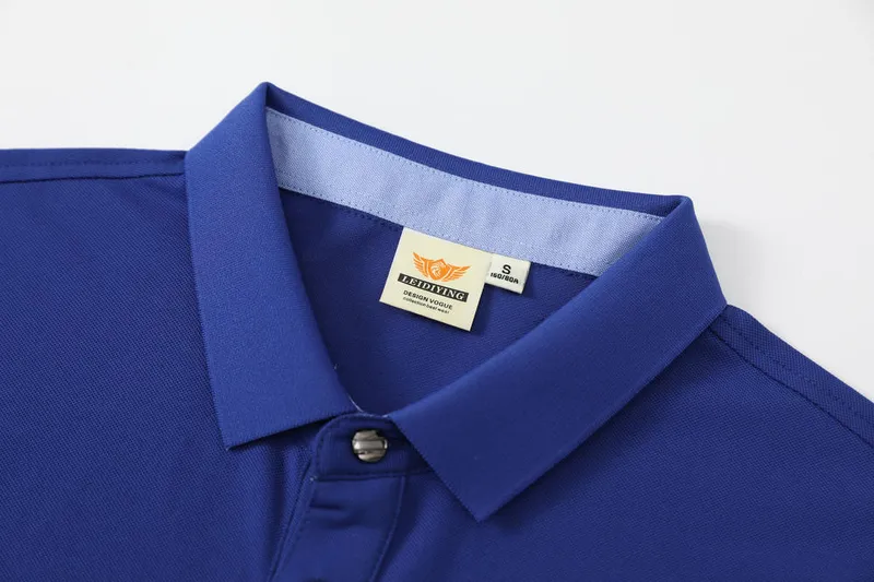 Camisa Polo de tela fresca unisex — Detalles del producto 2