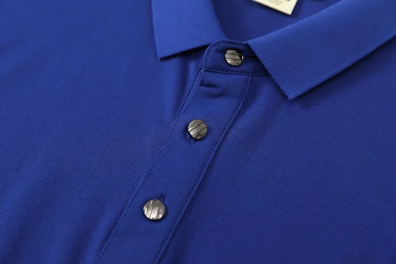 Camisa Polo de tela fresca unisex — Detalles del producto 3