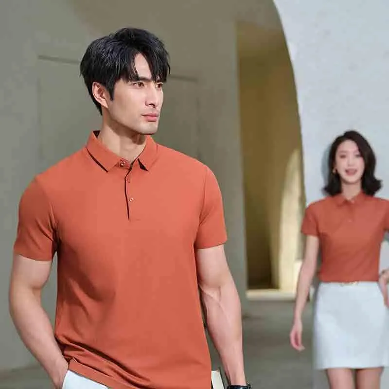 Camisa Polo sin costuras unisex — Detalles del producto 7
