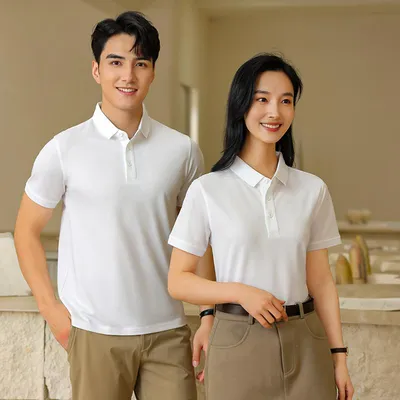 Camisa Polo de tela fresca unisex — view 4