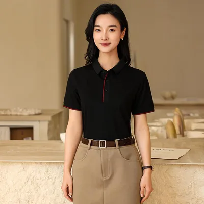 Unisex Cooling Fabric Polo Shirt — view 4
