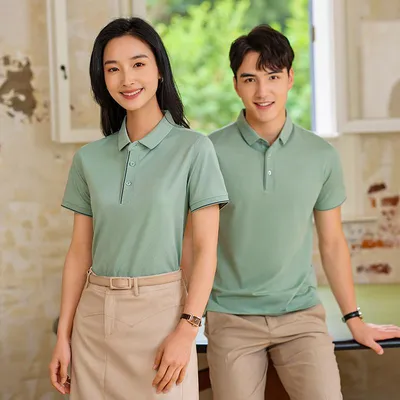 Unisex Cooling Fabric Polo Shirt — view 9
