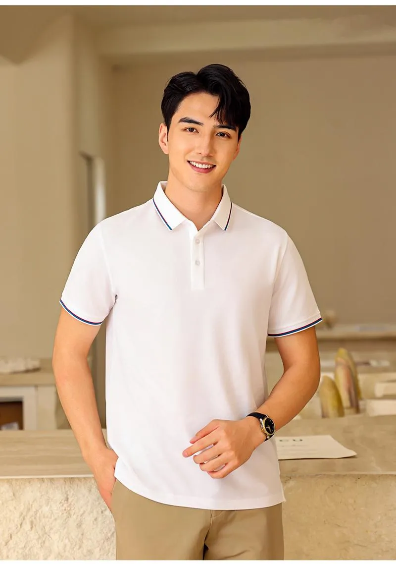 Unisex Cooling Fabric Polo Shirt — Product details 2