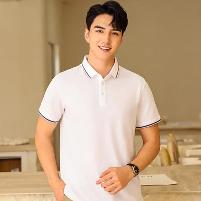 Unisex Cooling Fabric Polo Shirt — view 3