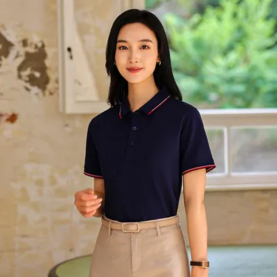 Unisex Cooling Fabric Polo Shirt — view 4