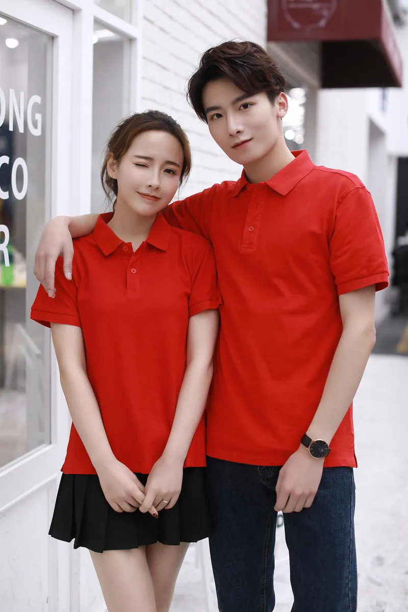 Camisa Polo de algodão Unissex — Detalhes do produto 1