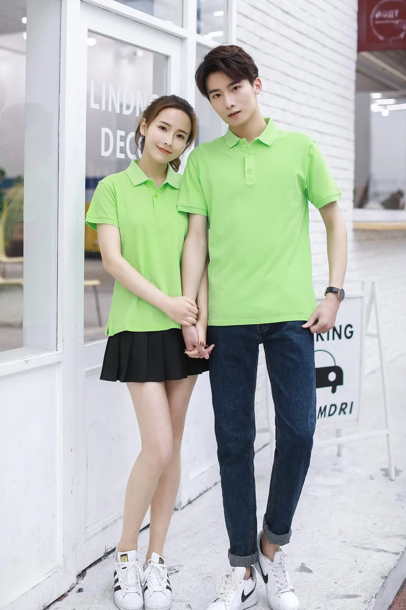 Camisa Polo de algodão Unissex — Detalhes do produto 4
