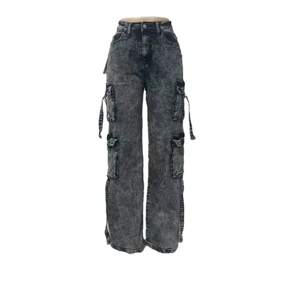 Wide-Leg High-Rise Jeans — view 4
