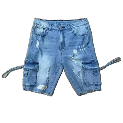 Ripped Stretch Jeans — LX-JN-057