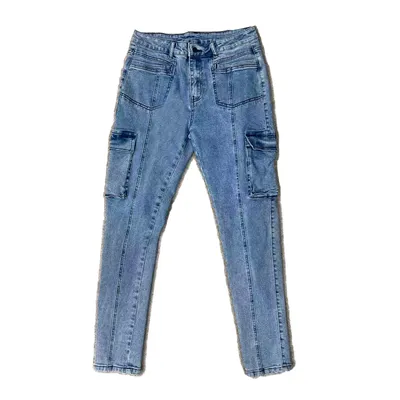 High-Rise Multi-Pocket Jeans — LX-JN-059